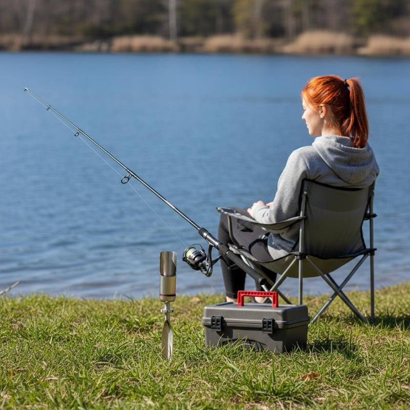 Fishing Rod Spinning - Универсальный держатель для удочек из нержавеющей